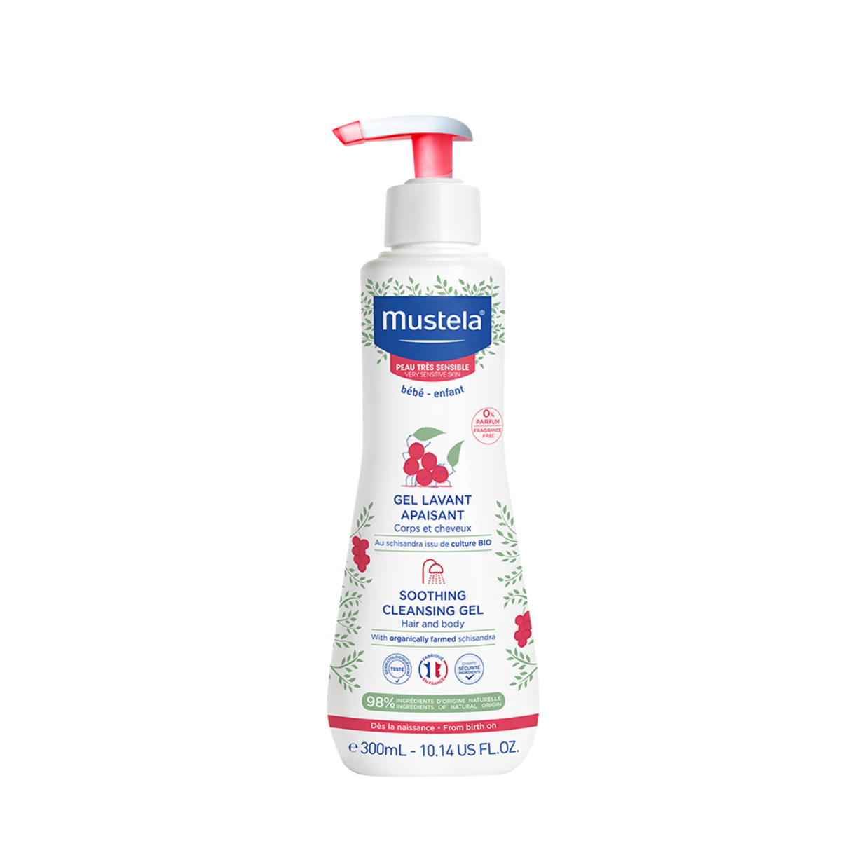 Mustela Bébé Soothing - Gel de Banho 300ml