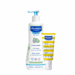 Kit Mustela Protetor Solar FPS50 + Hydra Bébé (2 Produtos)