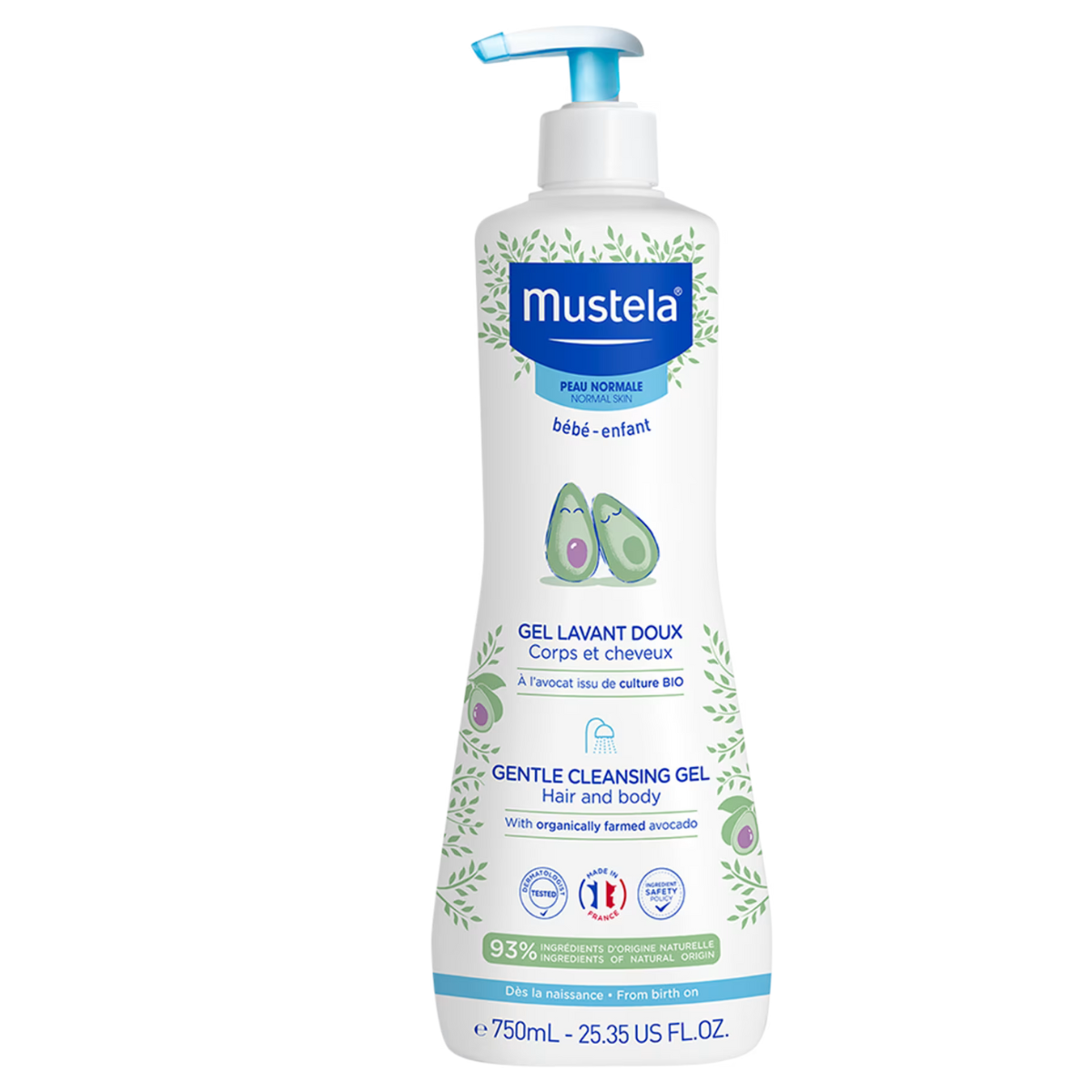 Mustela Suave - Gel de Banho 750ml